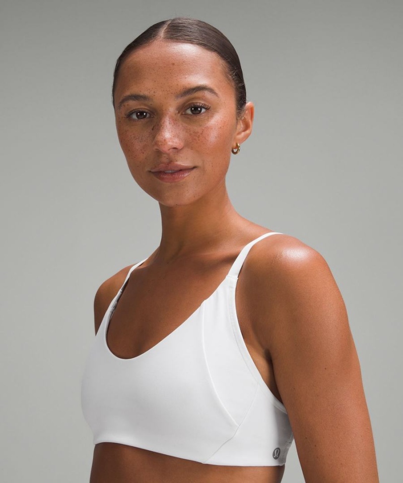 Lululemon Everlux with Mesh Train Bra B/C Cup Sport BH Dam Vita Sverige | XWJBIM425