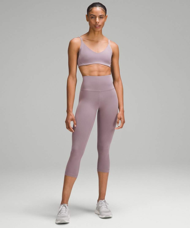 Lululemon Everlux with Mesh Train Bra B/C Cup Sport BH Dam Lila Sverige | XHSTQB759