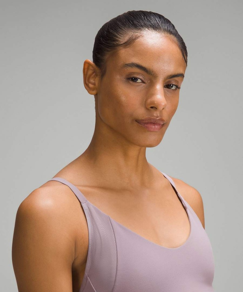Lululemon Everlux with Mesh Train Bra B/C Cup Sport BH Dam Lila Sverige | XHSTQB759