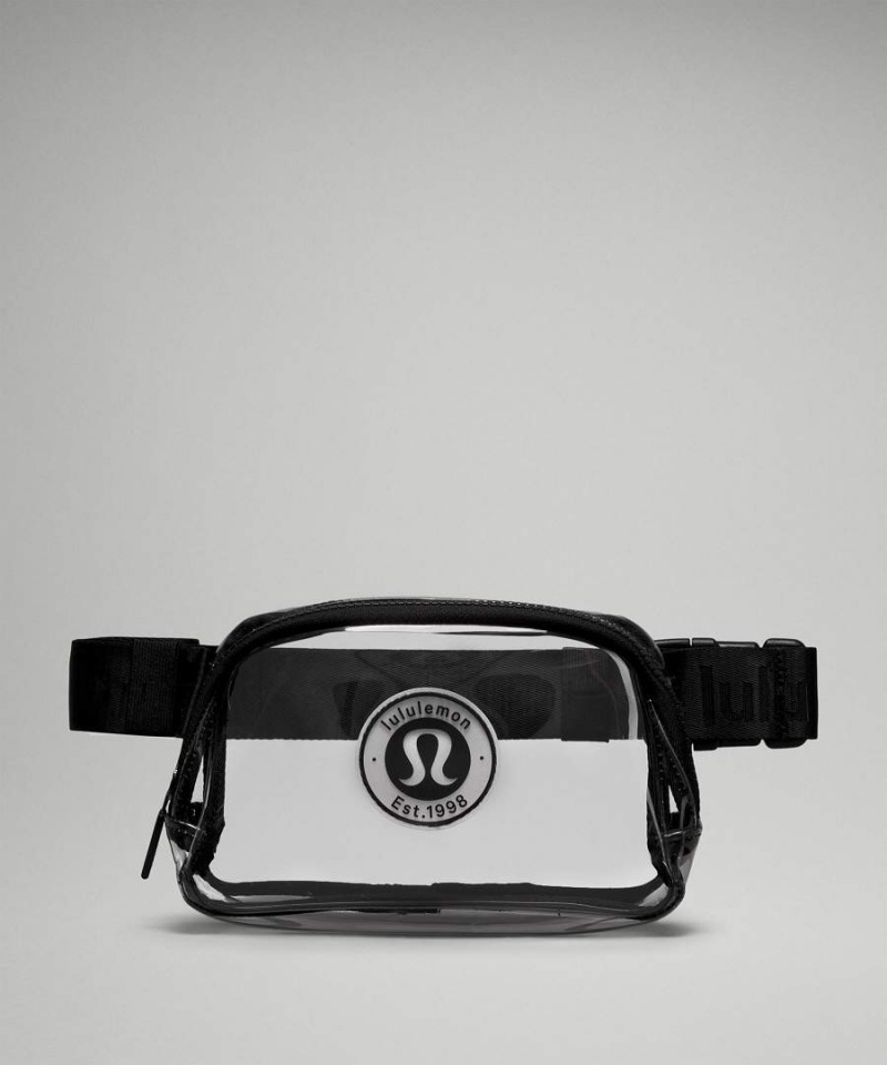 Lululemon Everywhere 1L Clear Logo Bältesväska Herr Svarta Sverige | IHAPWZ370