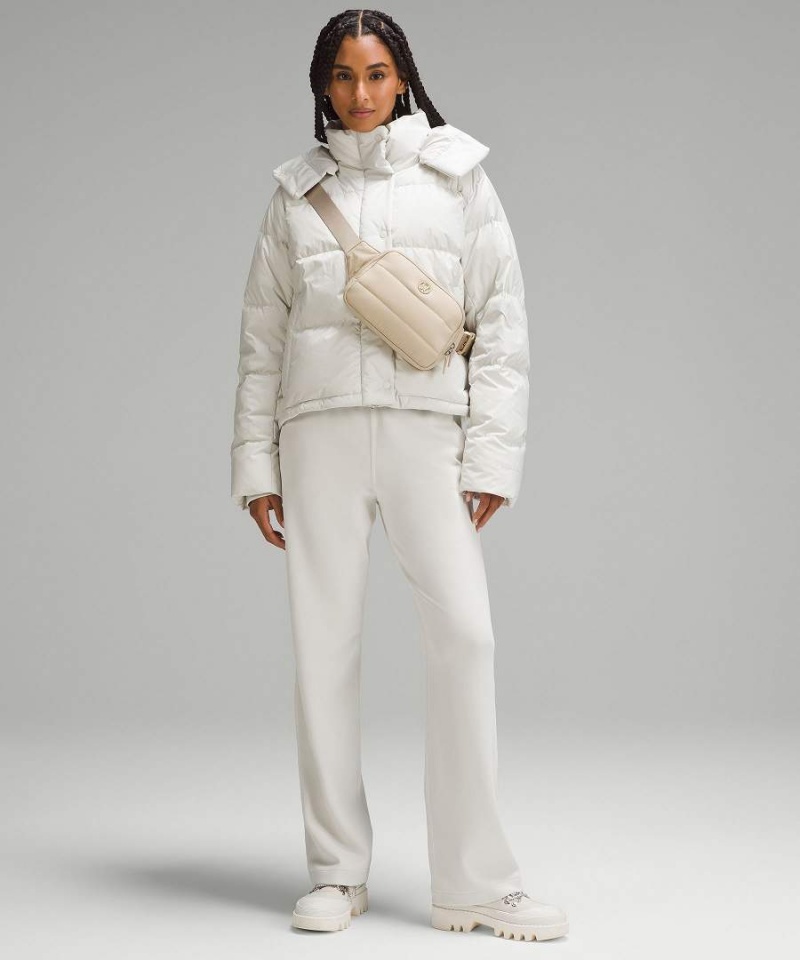 Lululemon Everywhere Large 2L Wunder Puff Bältesväska Dam Svarta Sverige | ZBXQHW754