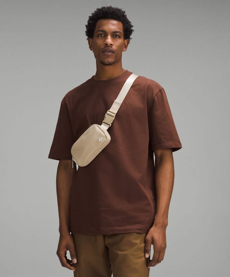 Lululemon Everywhere Mini Bältesväska Herr Khaki Sverige | WSQYRK127