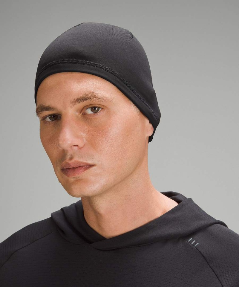 Lululemon Fast and Free Fleece Löpar Mössa Herr Svarta Sverige | XVJWRQ943