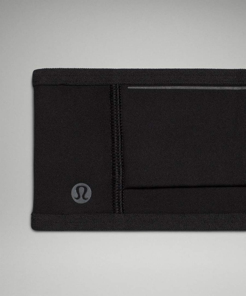 Lululemon Fast and Free Fleece Löpar Öronvärmare Dam Svarta Sverige | DGWOCV432