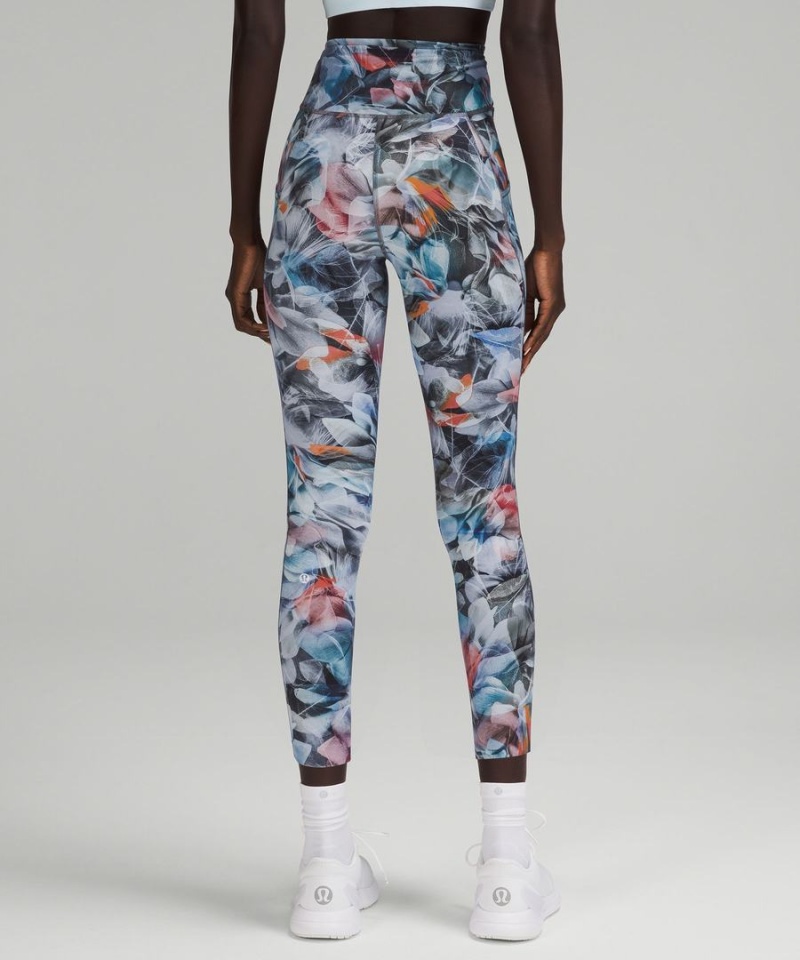 Lululemon Fast and Free High-Rise 25” Pockets Updated Tights Dam Olika Färger Sverige | QEAXCS320