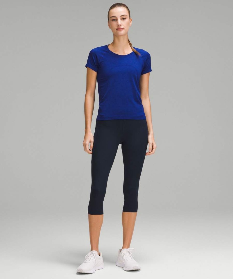 Lululemon Fast and Free High-Rise Crop with Pockets 19