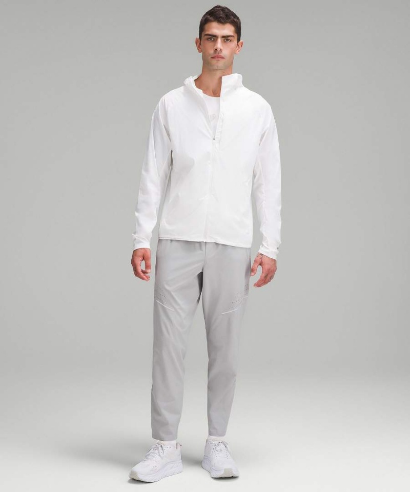 Lululemon Fast and Free Löpar Byxor Herr Silver Sverige | UQBJHA243