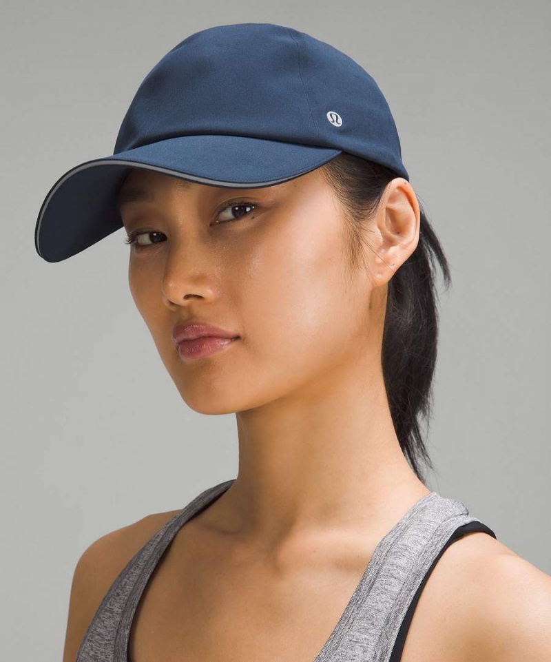 Lululemon Fast and Free Löpar Hatt Dam Marinblå Sverige | AXRIJC180