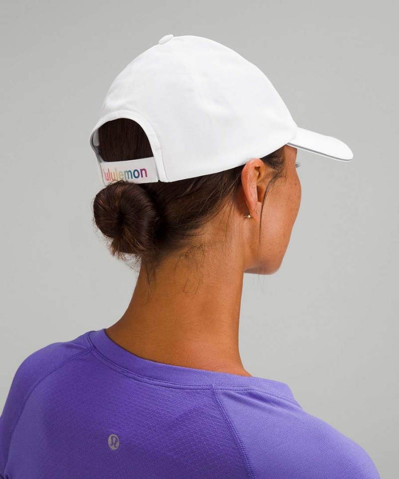 Lululemon Fast and Free Löpar Rainbow Hatt Dam Vita Sverige | UEPQSL394