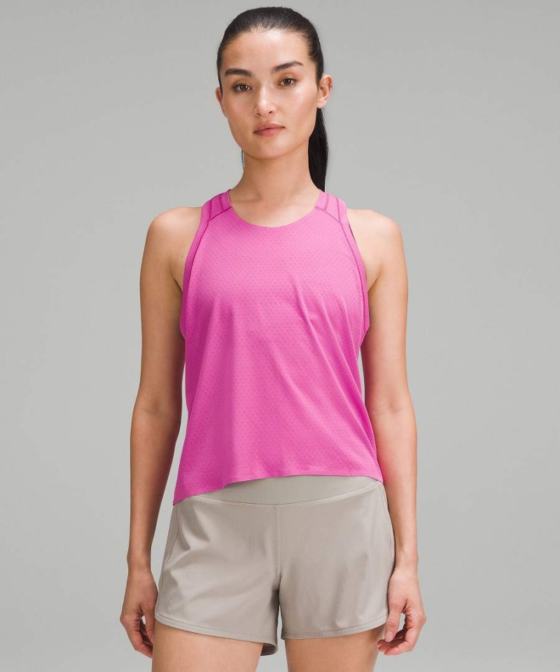 Lululemon Fast and Free Race Length Linne Dam Rosa Sverige | MDERSO819