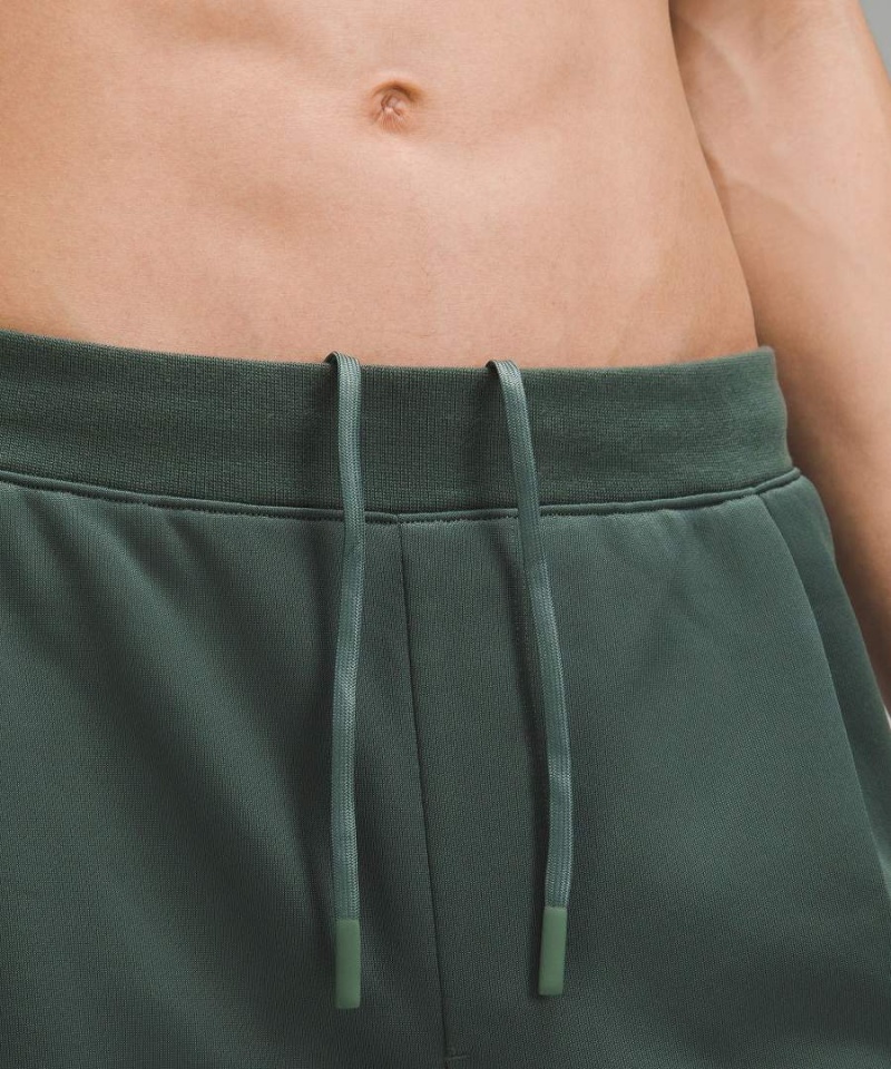 Lululemon Fleece Tränings Track Joggingbyxor Herr Mörkgröna Sverige | VXKSTU350