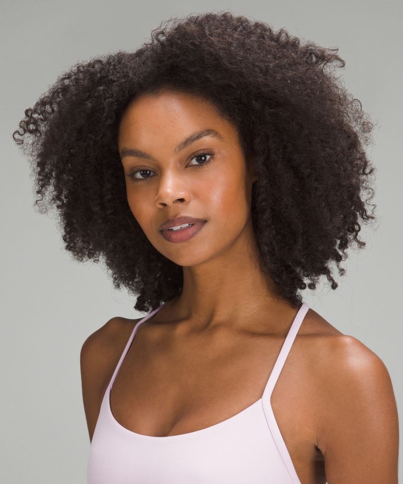 Lululemon Flow Y Bra Nulu Light Support, A–C Cups Sport BH Dam Rosa Sverige | HAKGTS498