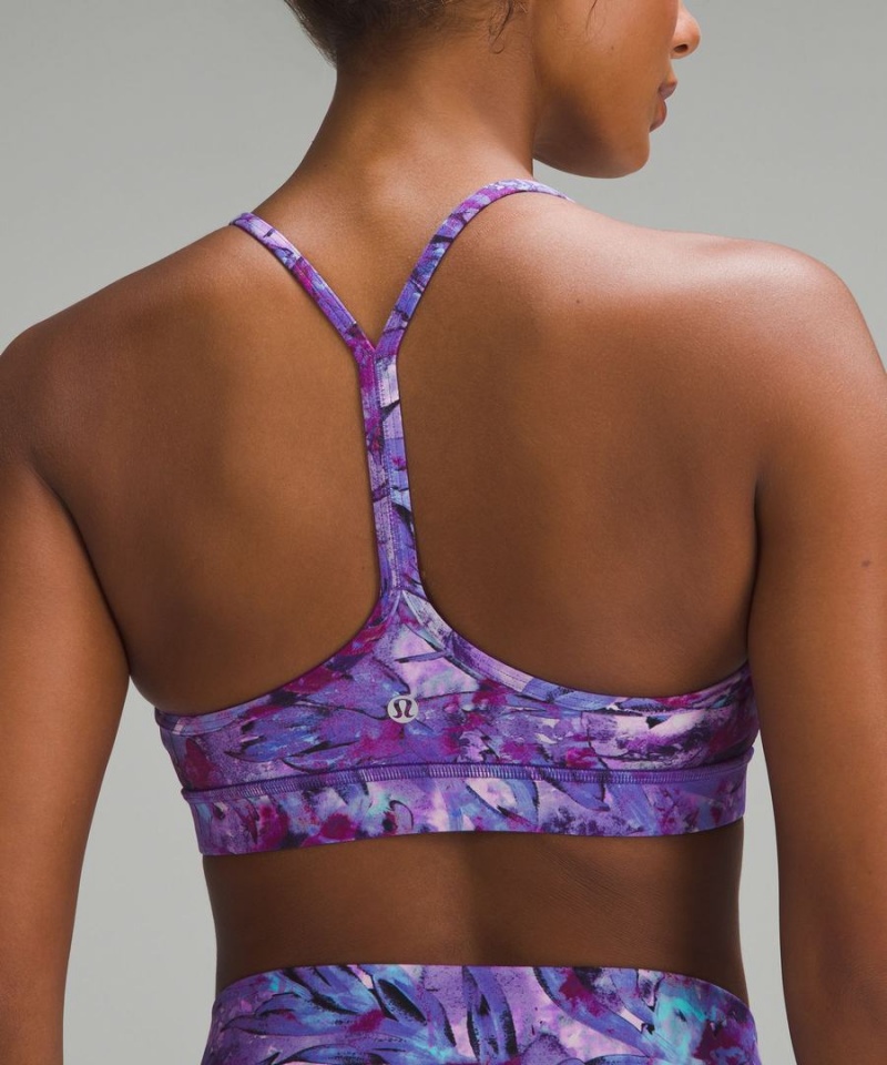 Lululemon Flow Y Bra Nulu Light Support, A–C Cups Sport BH Dam Olika Färger Sverige | DBZIRM234