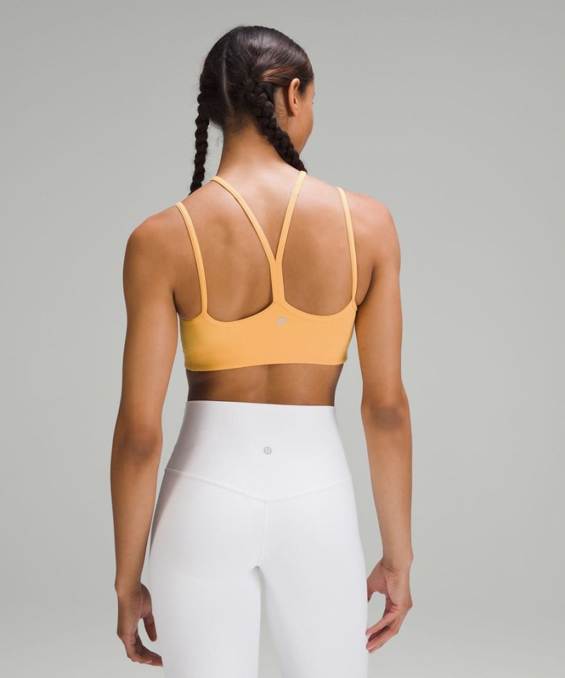 Lululemon Flow Y Snörade Bra Nulu Light Support, A–C Cups Sport BH Dam Mango Sverige | ATPYSC297