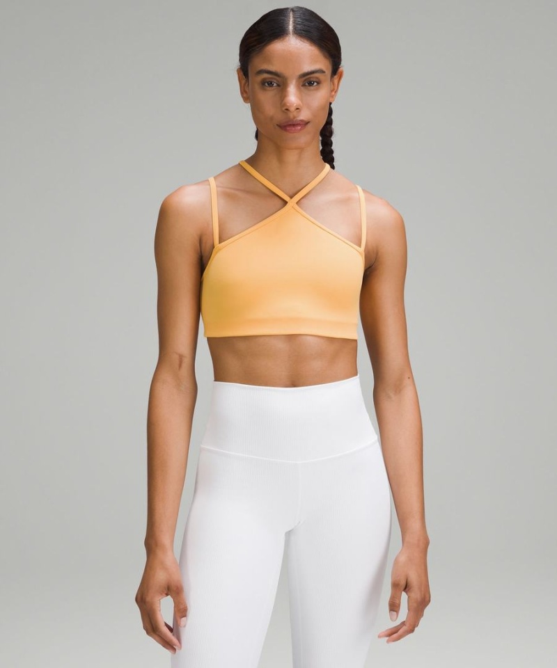 Lululemon Flow Y Snörade Bra Nulu Light Support, A–C Cups Sport BH Dam Mango Sverige | ATPYSC297