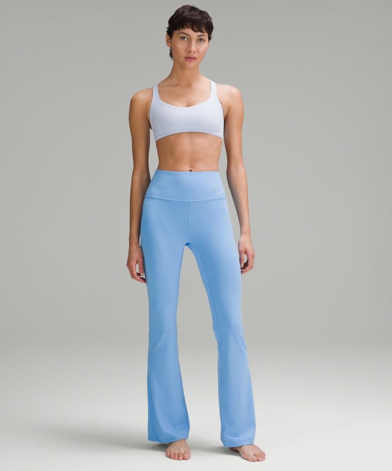 Lululemon Free to Be Bra - Wild Light Support, A/B Cup Sport BH Dam Vita Sverige | FWINVA043