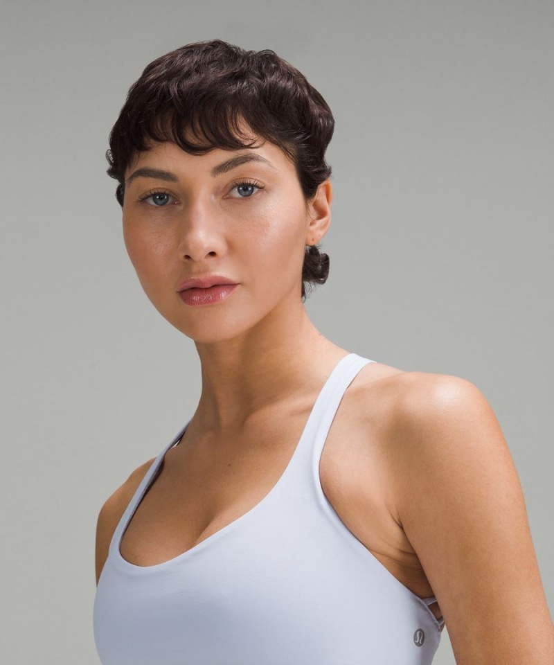 Lululemon Free to Be Bra - Wild Light Support, A/B Cup Sport BH Dam Vita Sverige | FWINVA043