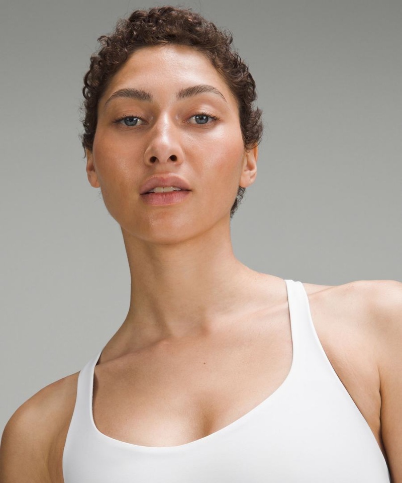 Lululemon Free to Be Bra - Wild Light Support, A/B Cup Sport BH Dam Vita Sverige | XCHBAQ235