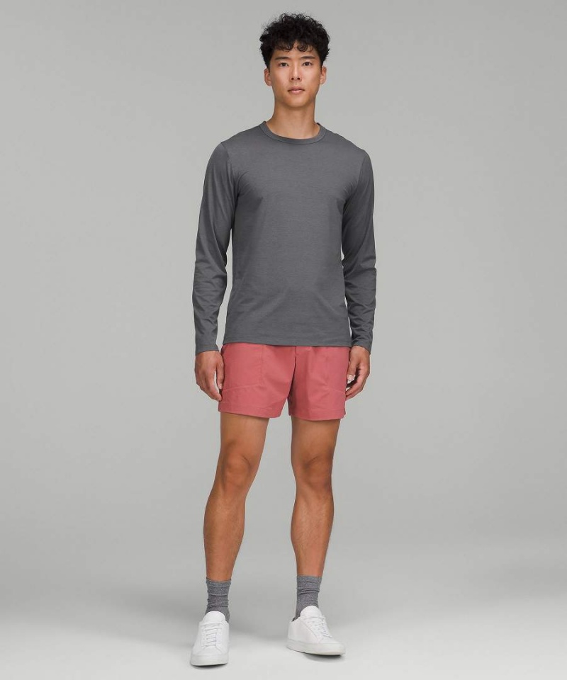 Lululemon Fundamental Långärmad Tröja Herr Vita Sverige | HIJZKM927