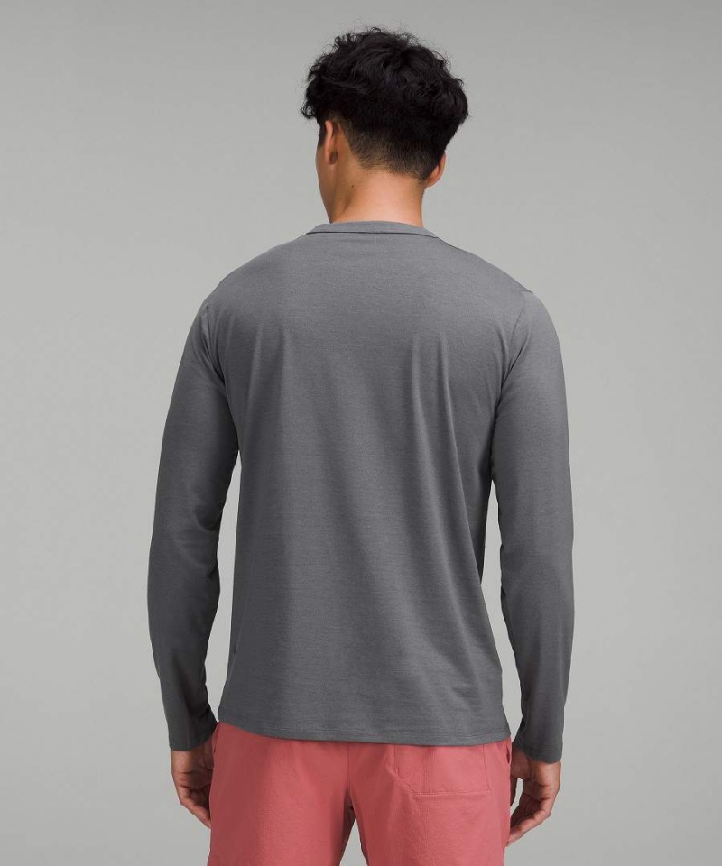 Lululemon Fundamental Långärmad Tröja Herr Vita Sverige | HIJZKM927