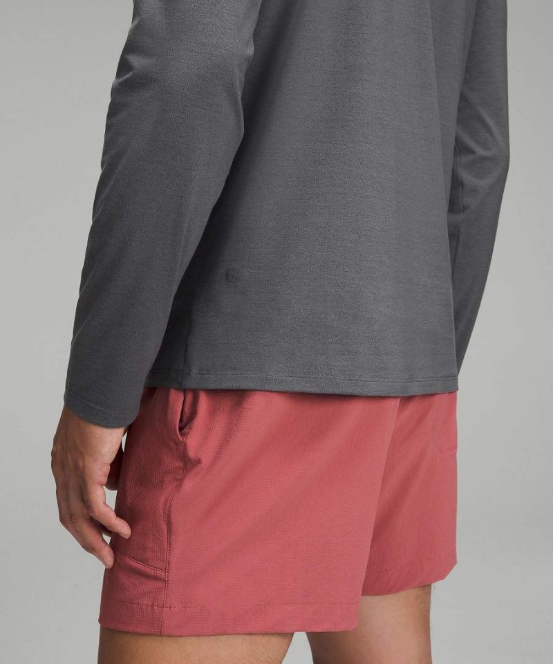 Lululemon Fundamental Långärmad Tröja Herr Vita Sverige | HIJZKM927