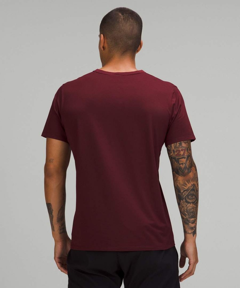 Lululemon Fundamental T-shirt Herr Vita Sverige | NYJFDZ358