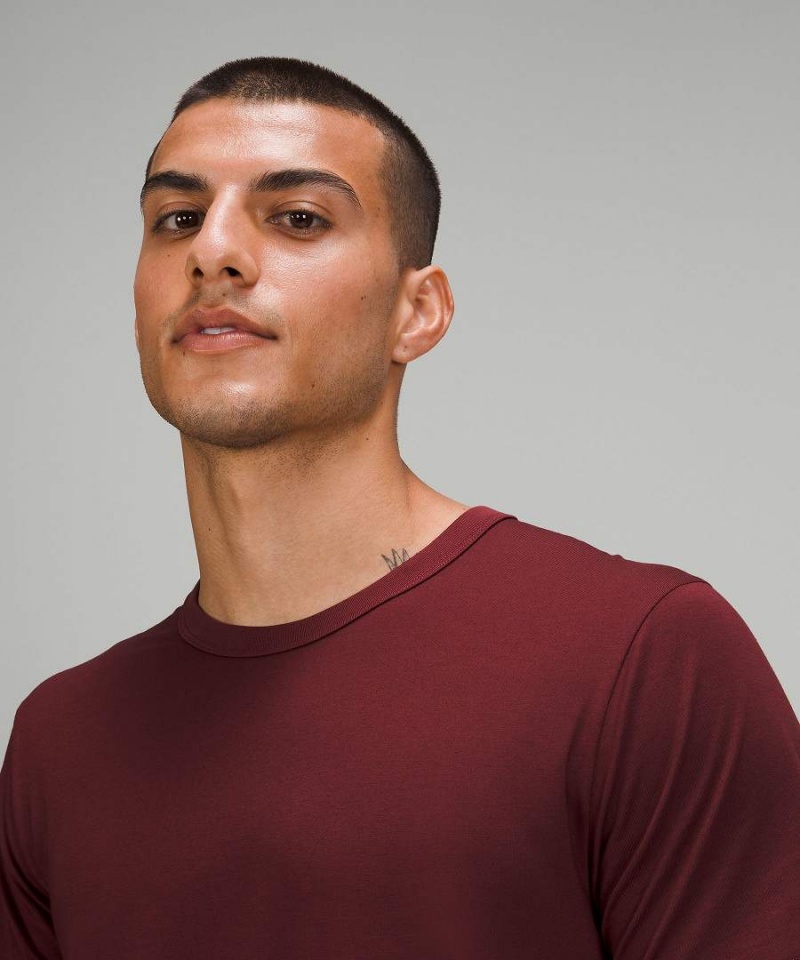 Lululemon Fundamental T-shirt Herr Vita Sverige | NYJFDZ358