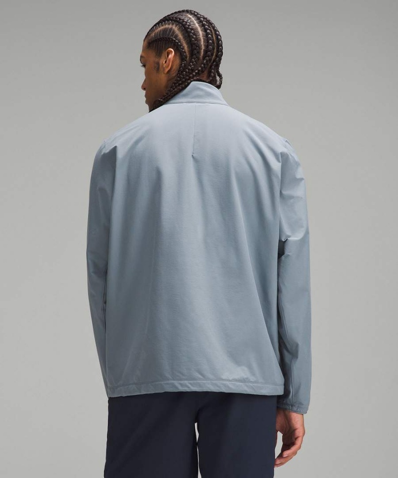 Lululemon Golf Half-Zip Vindjacka Herr Blå Sverige | BNWGLV096