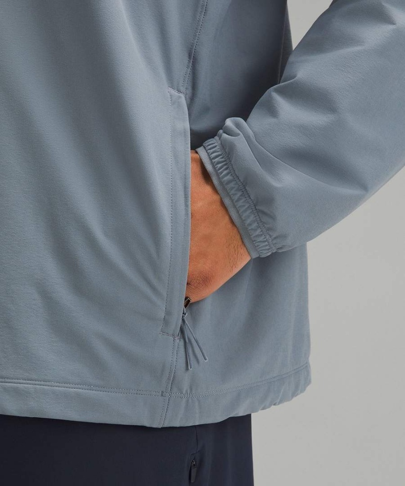 Lululemon Golf Half-Zip Vindjacka Herr Blå Sverige | BNWGLV096