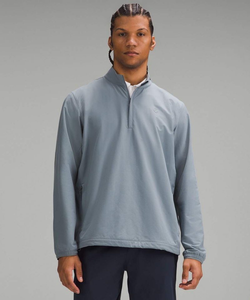 Lululemon Golf Half-Zip Vindjacka Herr Blå Sverige | BNWGLV096