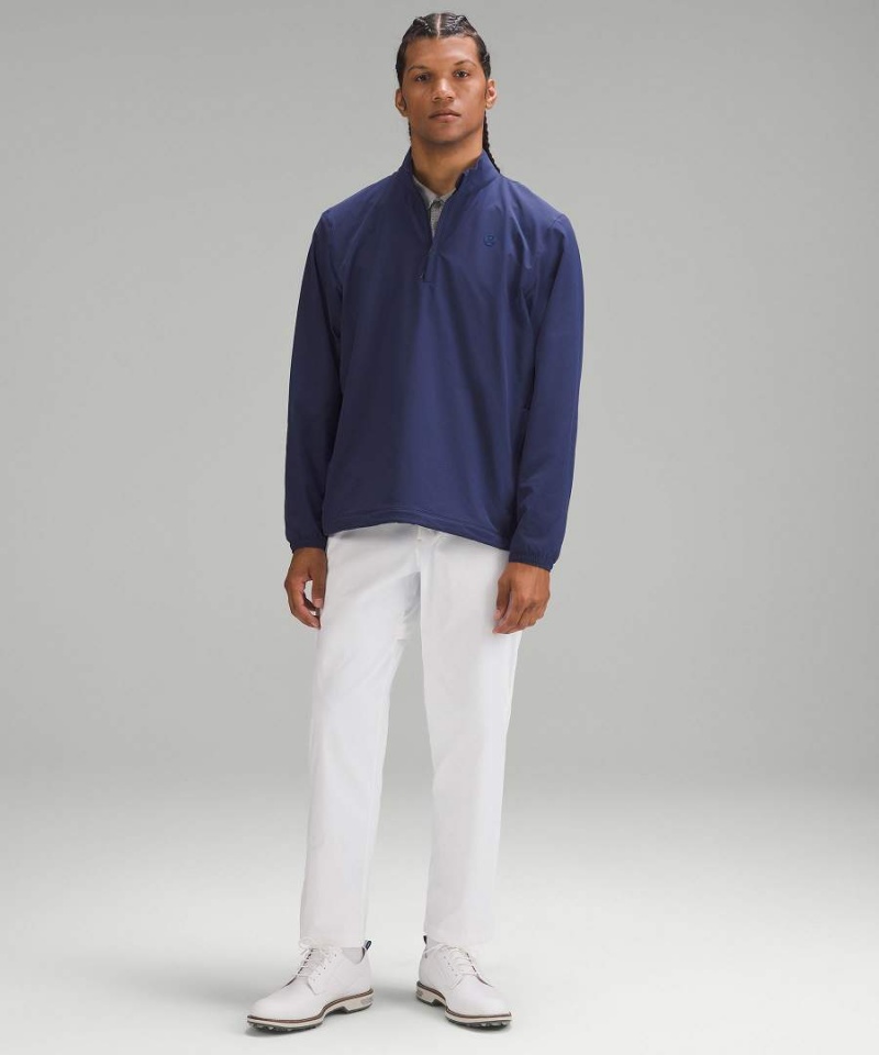 Lululemon Golf Half-Zip Vindjacka Herr Marinblå Sverige | IODSTA160