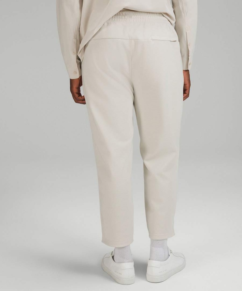 Lululemon GridLiner Pull-On Byxor Herr Beige Vita Sverige | ZRYVES813
