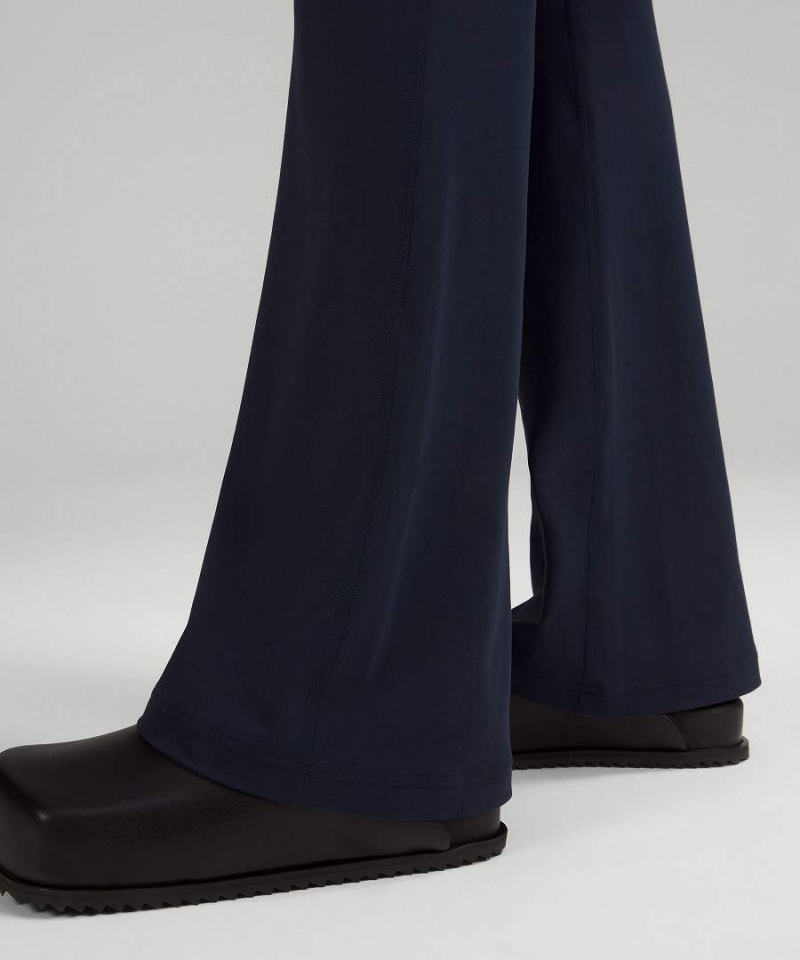 Lululemon Groove Super-High-Rise Flared Nulu Regular Tights Dam Marinblå Sverige | UBDJIG625