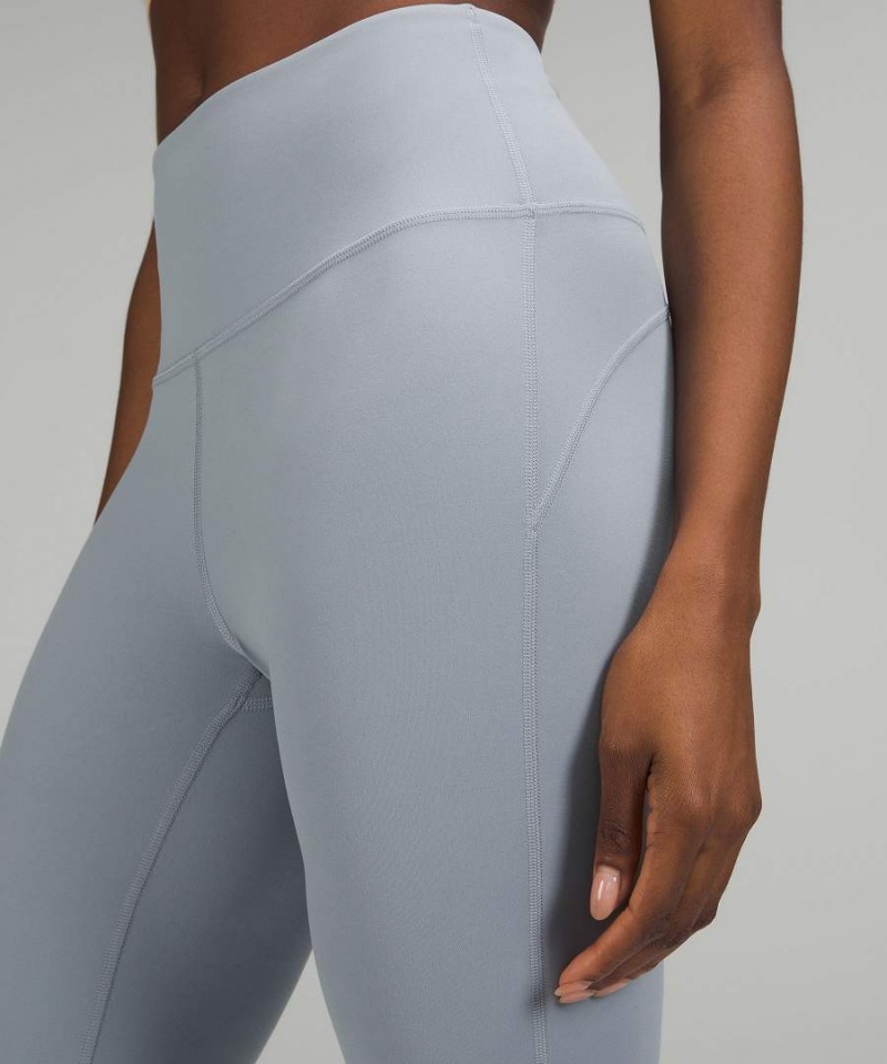 Lululemon Groove Super-High-Rise Flared Nulu Regular Tights Dam Ljusblå Sverige | QHDLYE406