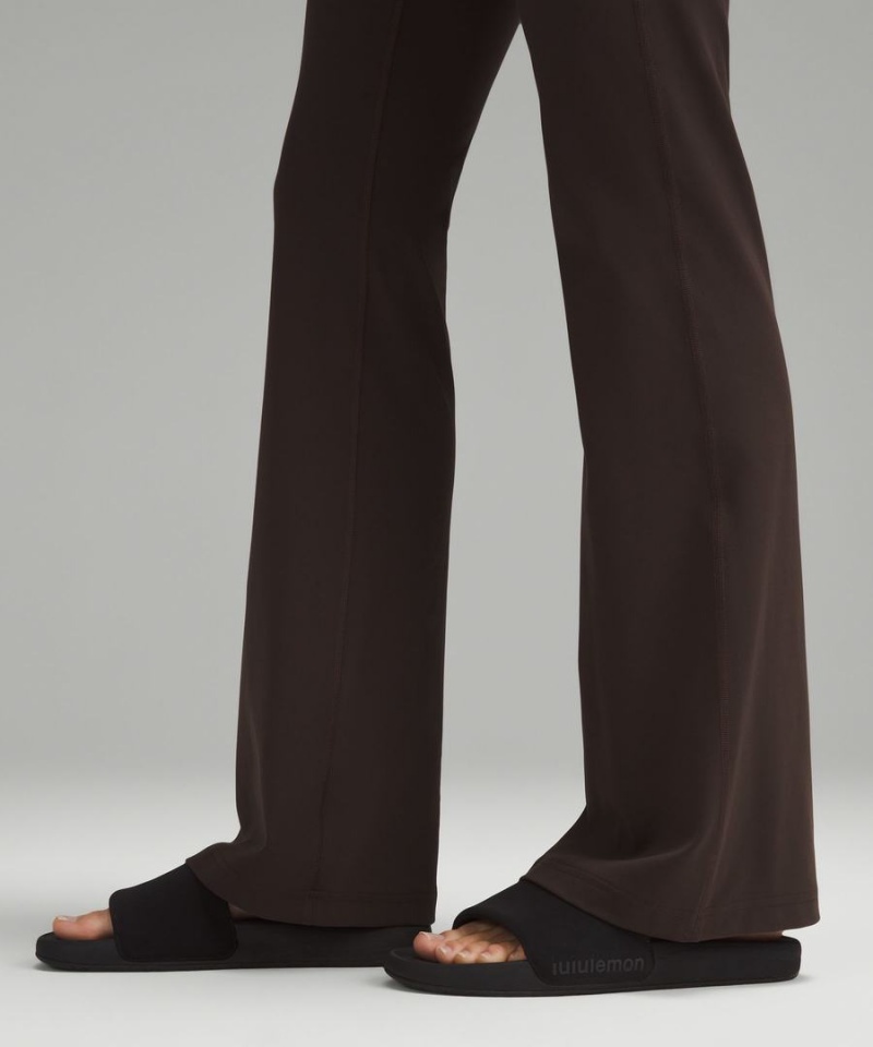 Lululemon Groove Super-High-Rise Flared Nulu Regular Tights Dam Choklad Sverige | FQVGHP162