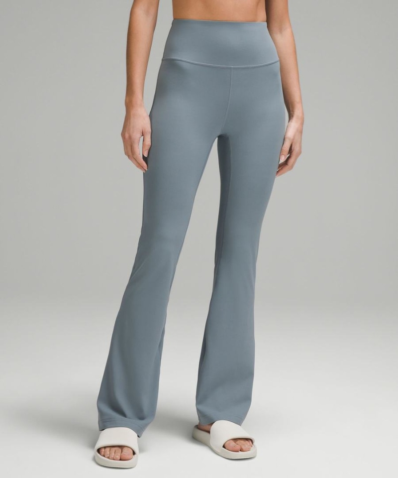 Lululemon Groove Super-High-Rise Flared Nulu Regular Tights Dam Blå Sverige | KQJGRT519