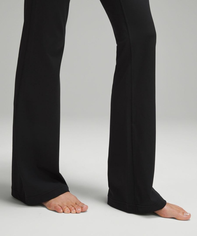 Lululemon Groove Super-High-Rise Flared Nulu Regular Tights Dam Svarta Sverige | JZUWKM581
