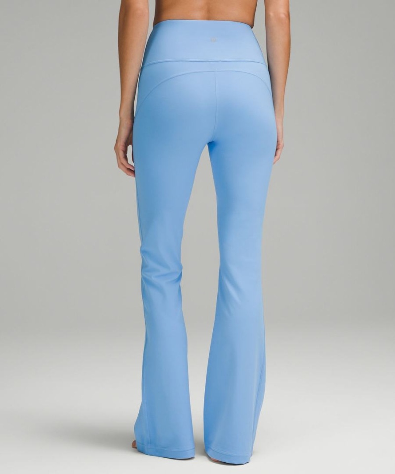 Lululemon Groove Super-High-Rise Flared Nulu Regular Tights Dam Blå Sverige | XFPQBE364