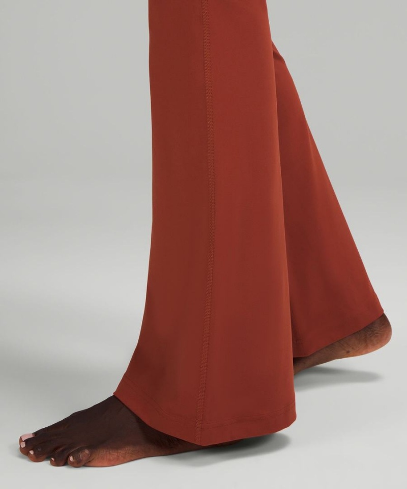Lululemon Groove Super-High-Rise Flared Nulu Regular Tights Dam Orange Sverige | PQSVYL948