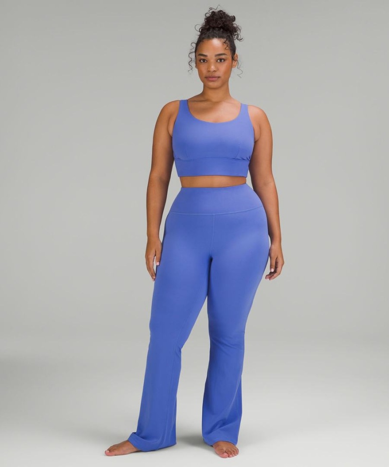 Lululemon Groove Super-High-Rise Flared Nulu Regular Tights Dam Indigo Sverige | TJAEOW978