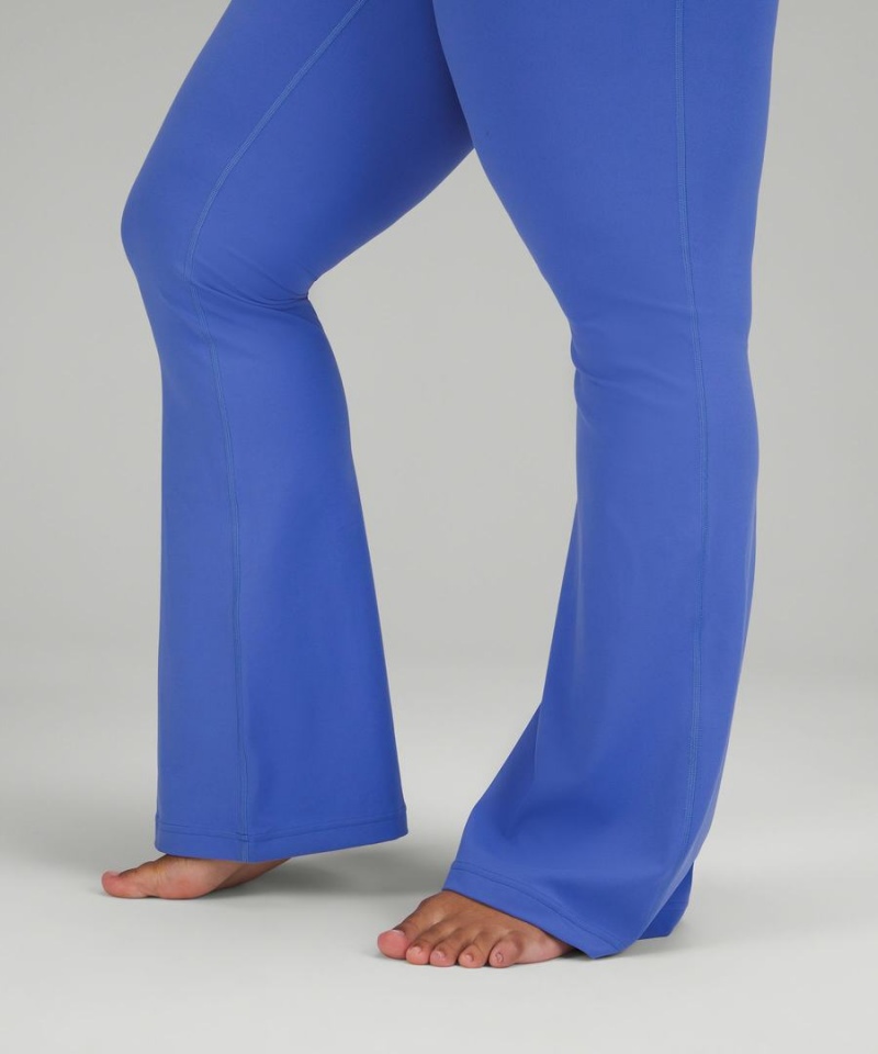 Lululemon Groove Super-High-Rise Flared Nulu Regular Tights Dam Indigo Sverige | TJAEOW978