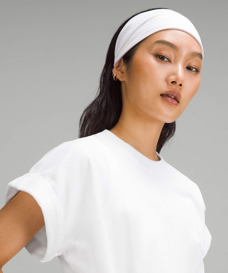 Lululemon Heavyweight Bomull Bodysuit T-shirt Dam Vita Sverige | WOUBLF167
