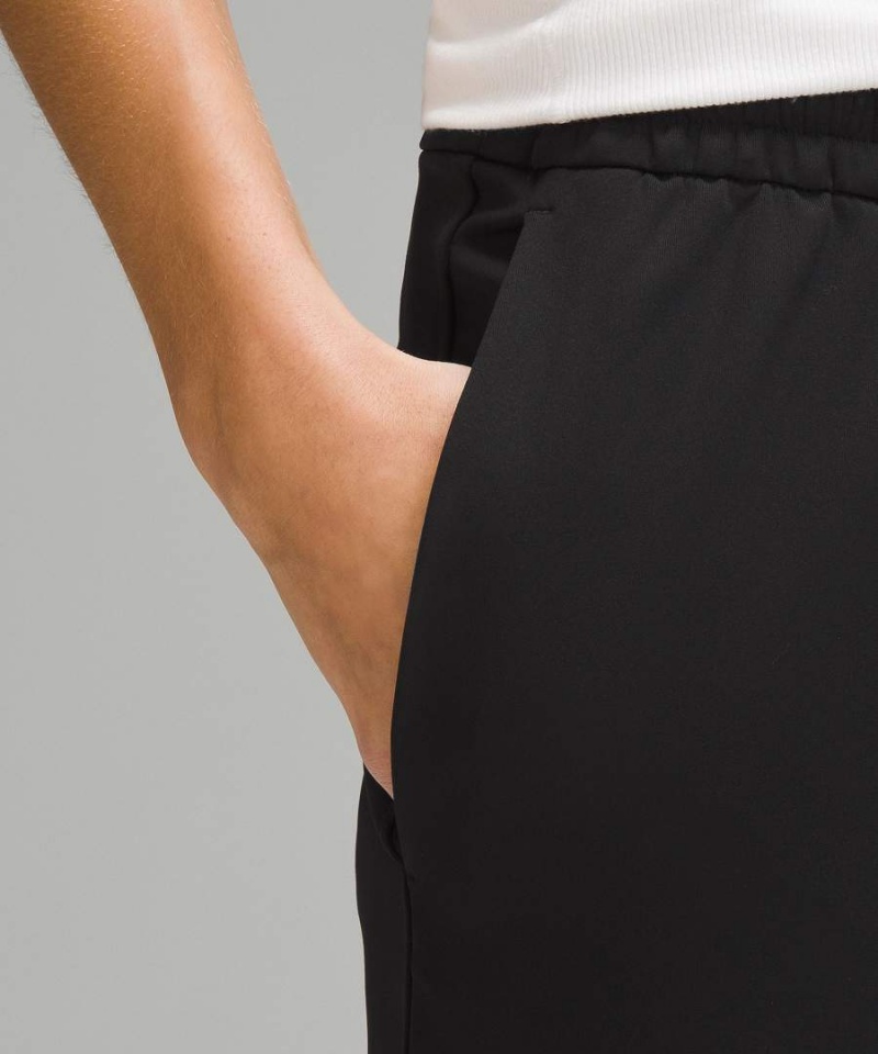 Lululemon Hetero-Leg Mid-Rise Luxtreme Regular Byxor Dam Svarta Sverige | VNGTHU931