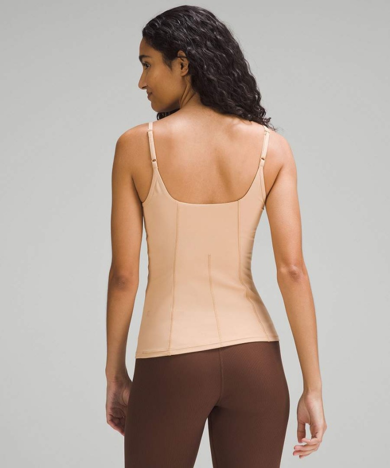 Lululemon Hetero Rem Close-to-Body Shelf Linne Dam Beige Sverige | OLMWAC685