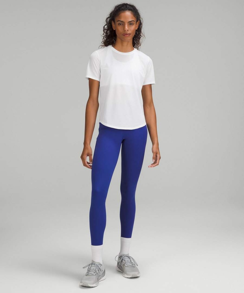 Lululemon High-Neck Löpar and Tränings T-shirt Dam Svarta Sverige | EQLXOK891