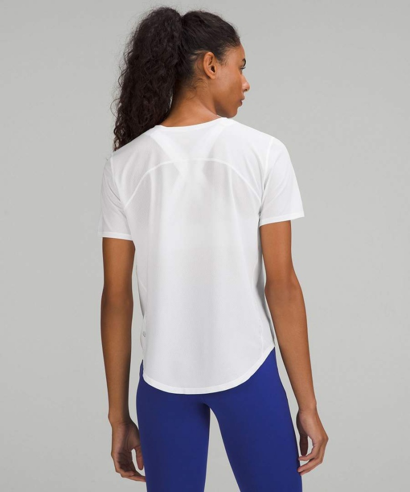 Lululemon High-Neck Löpar and Tränings T-shirt Dam Svarta Sverige | EQLXOK891