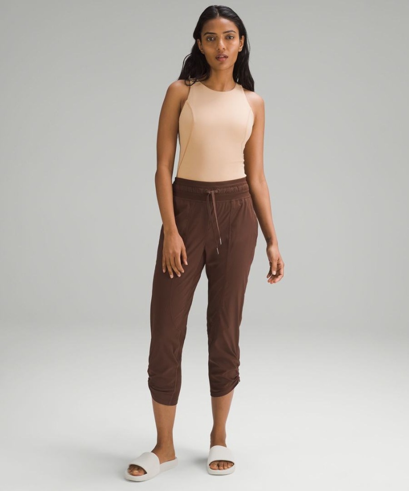 Lululemon High-Neck Tight-Fit Shelf Bodysuit Body Dam Beige Sverige | MZSNHF210