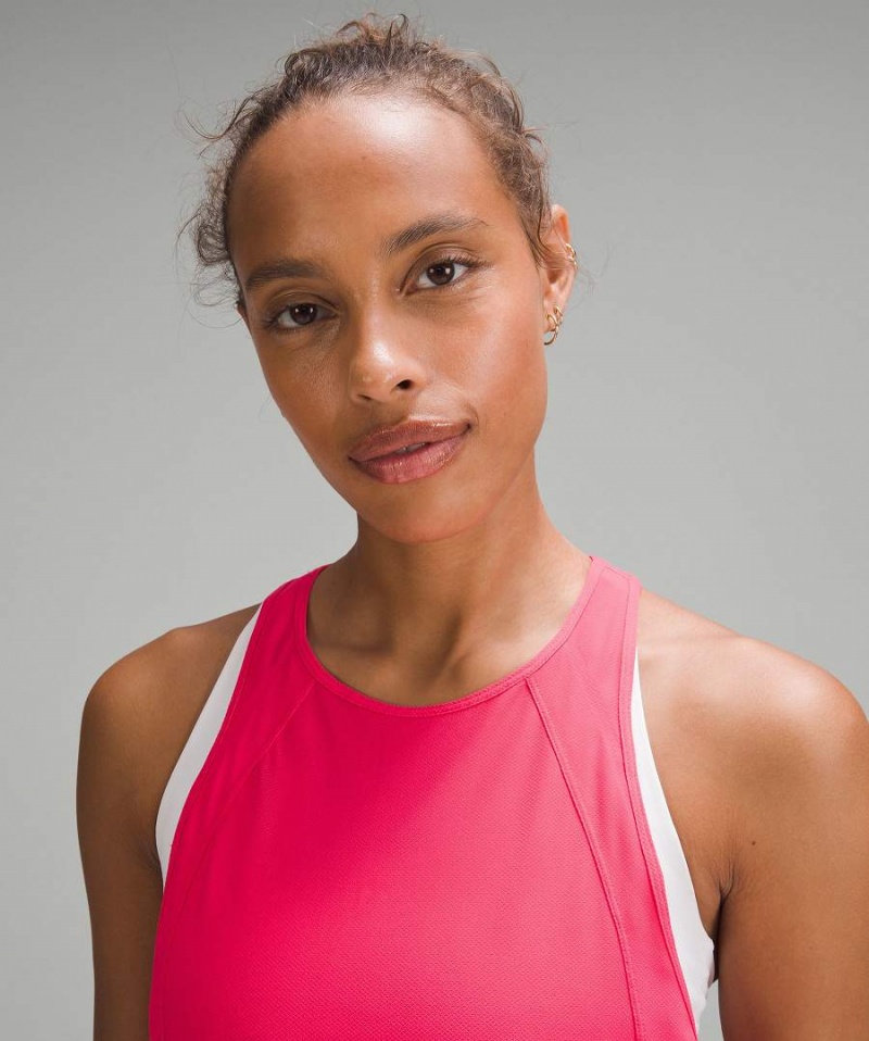 Lululemon High-Ventilation Löpar Linne Dam Röda Sverige | TRLPMK397