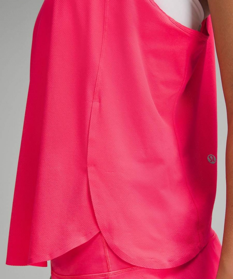 Lululemon High-Ventilation Löpar Linne Dam Röda Sverige | TRLPMK397