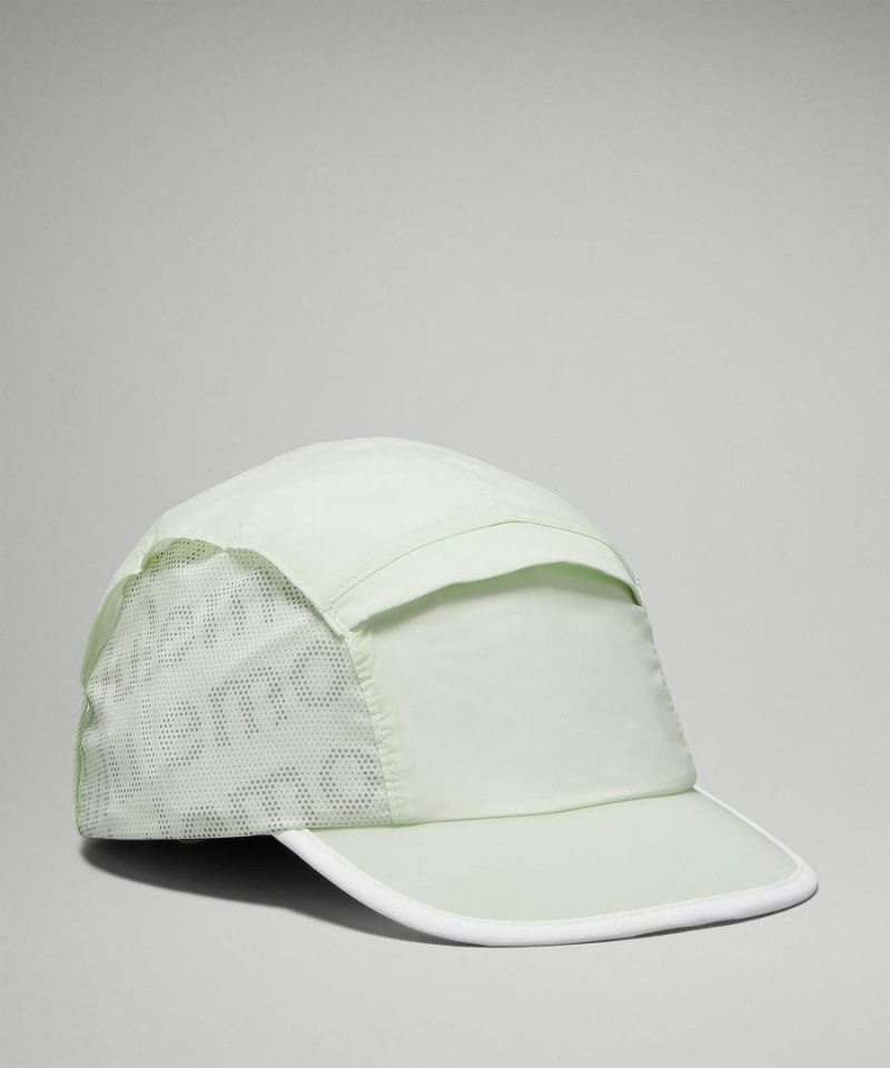 Lululemon High Ventilation Löpar Hatt Dam Gröna Vita Sverige | GTAOPJ634